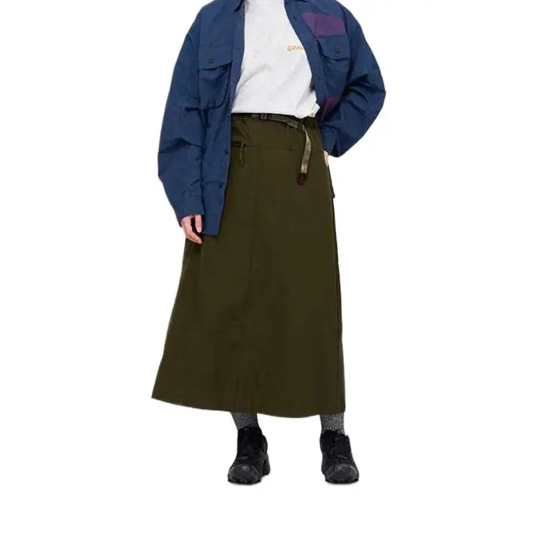 Gramicci Casual Long Skirt Women's-8