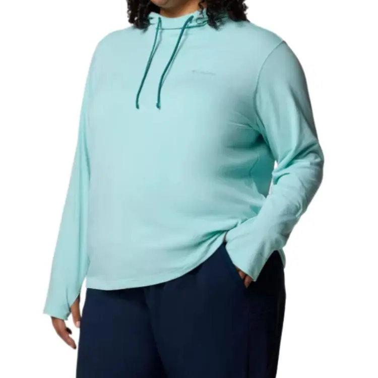 Columbia Sun Trek Sweatshirt Women's Light Blue-3