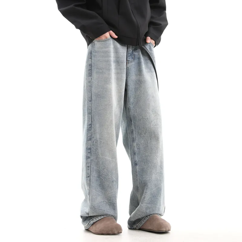 TESTUNG Classic Fashion Jeans Unisex-4