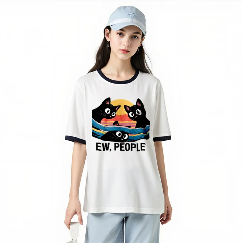 FAIRWHALE T Shirts Women's-2