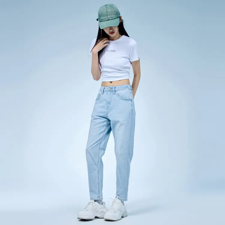 ABLE JEANS Jeans Women's Ice Blue-5