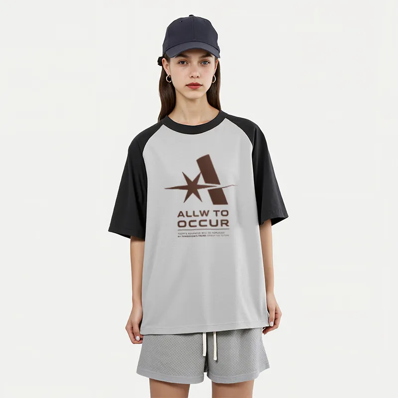 FAIRWHALE Raglan Sleeve T Shirt Women's-2