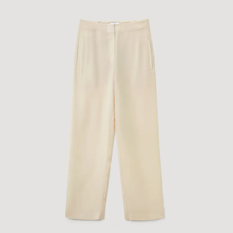 OVV Suit Trousers Women's Khaki Solid Color 09-5