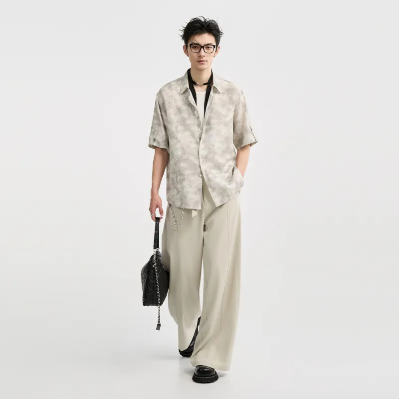 EARL JOEL Shirts Men Morning Mist-2