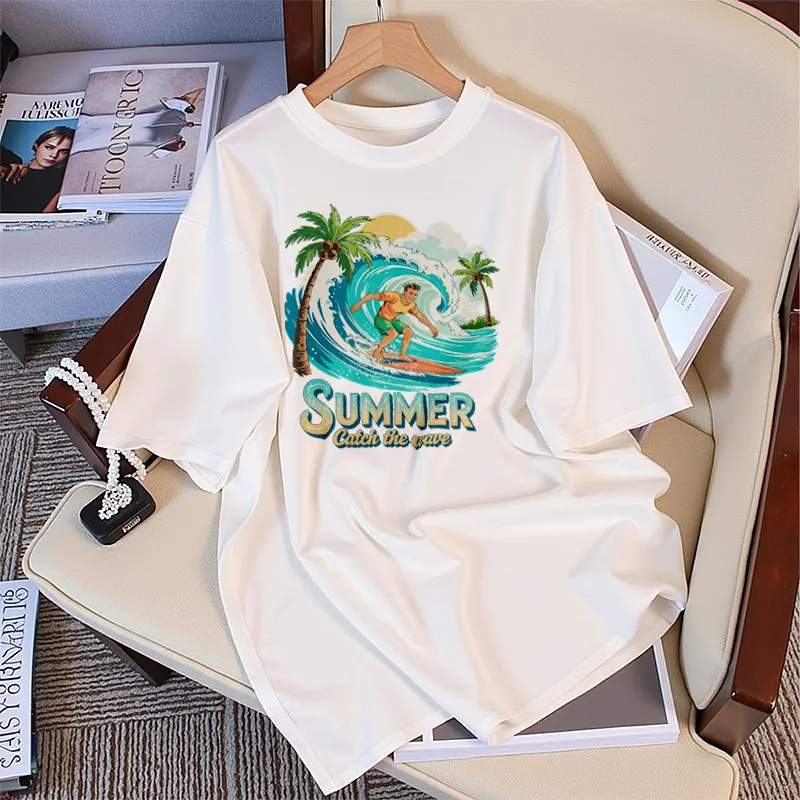 FAIRWHALE T Shirts Women's-2