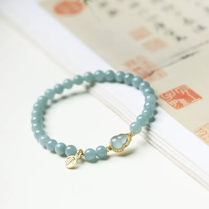 TIANTAISHAN Glutinous Jade Jadeite Bracelets Unisex-2