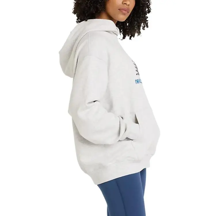 New Balance Athletics French Terry Sweatshirt Women's Gray-2