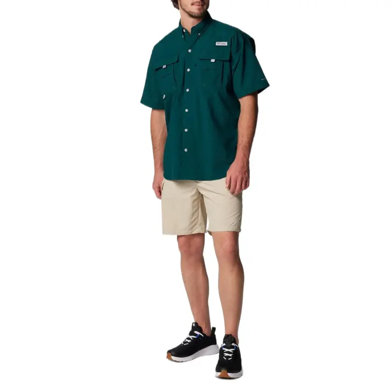 Columbia Bahama Shirt Men's Dark Green-2