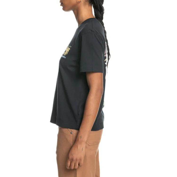 Quiksilver Regular T Shirt Women's Black-2