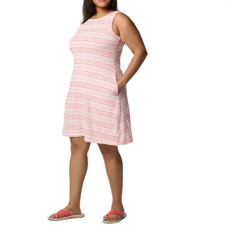 Columbia Chill River Sleeveless Dress Women's Pink-2