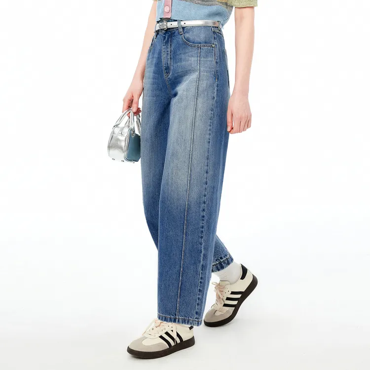 LEDIN Jeans Women's Denim Blue-2