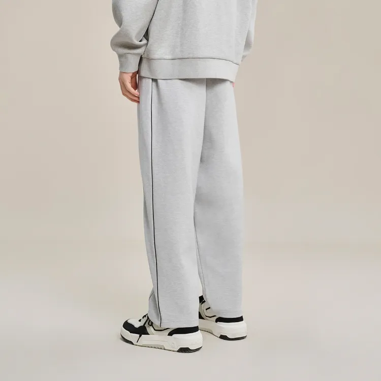 JACK JONES· x NFL Knitted Sports Pants Men's Light Heather Gray-4