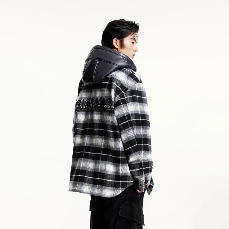 JACK&JONES Coats Men Snow/Black A06-3