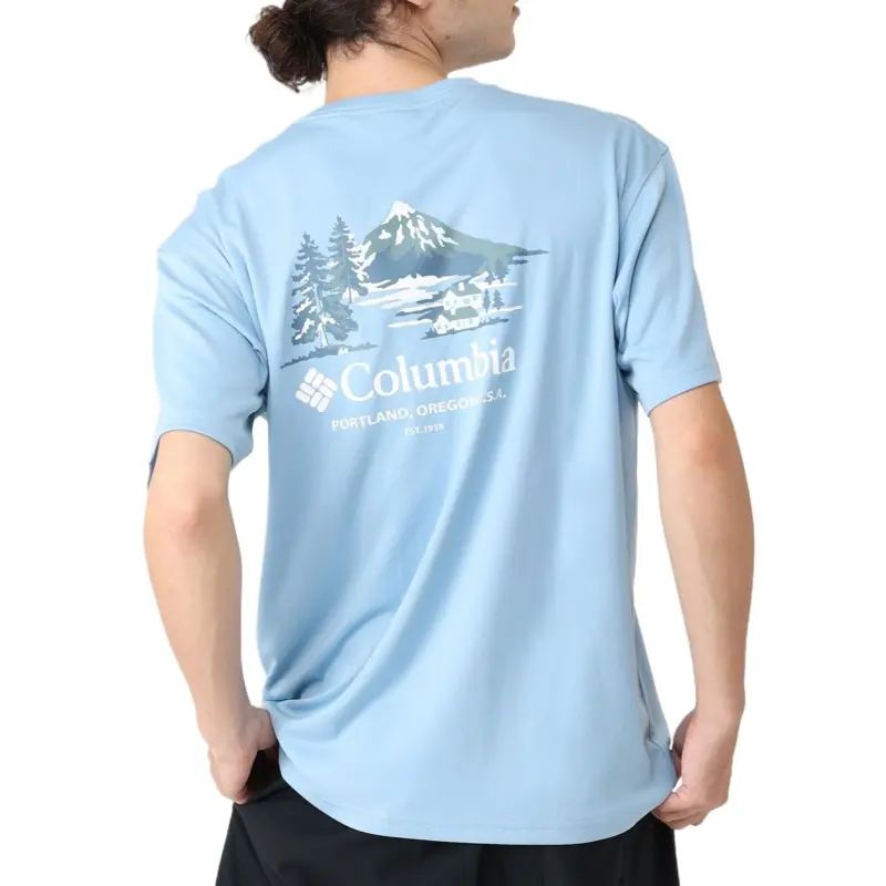 Columbia T Shirt Men's Blue 431-3
