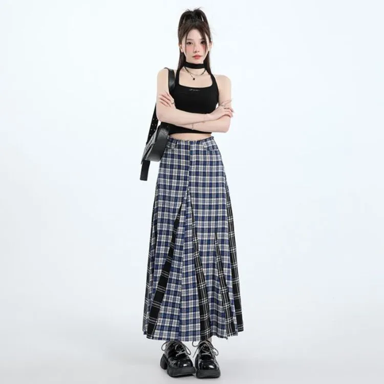 XIANSINIAO Casual Long Skirt Women's-2