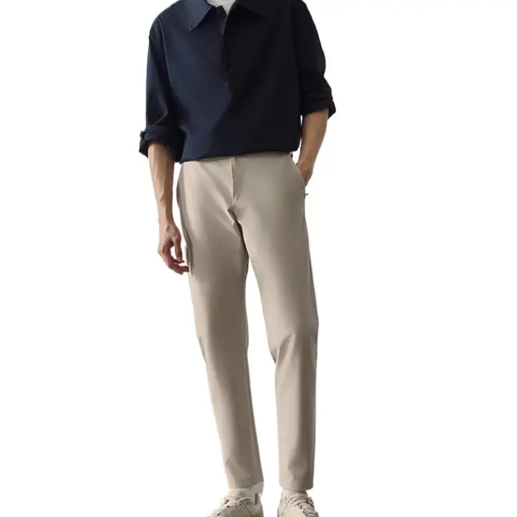 Saucony FW/AW24 LTS FIT Casual Pants Men's Smoke Gray Khaki-1