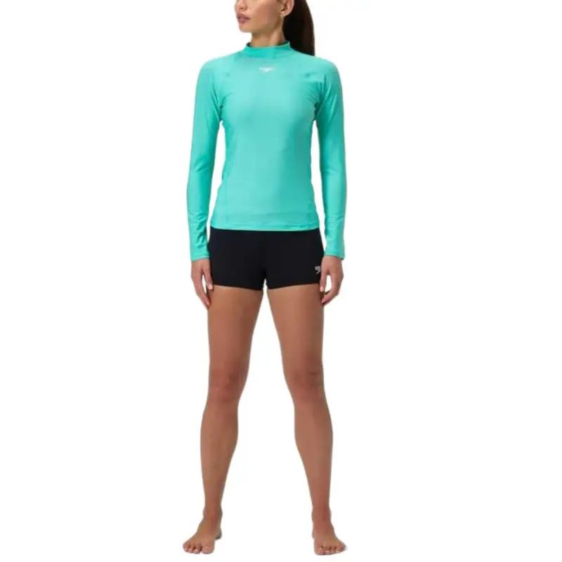 Speedo Raglan Sleeve T Shirt Women's Turquoise-7
