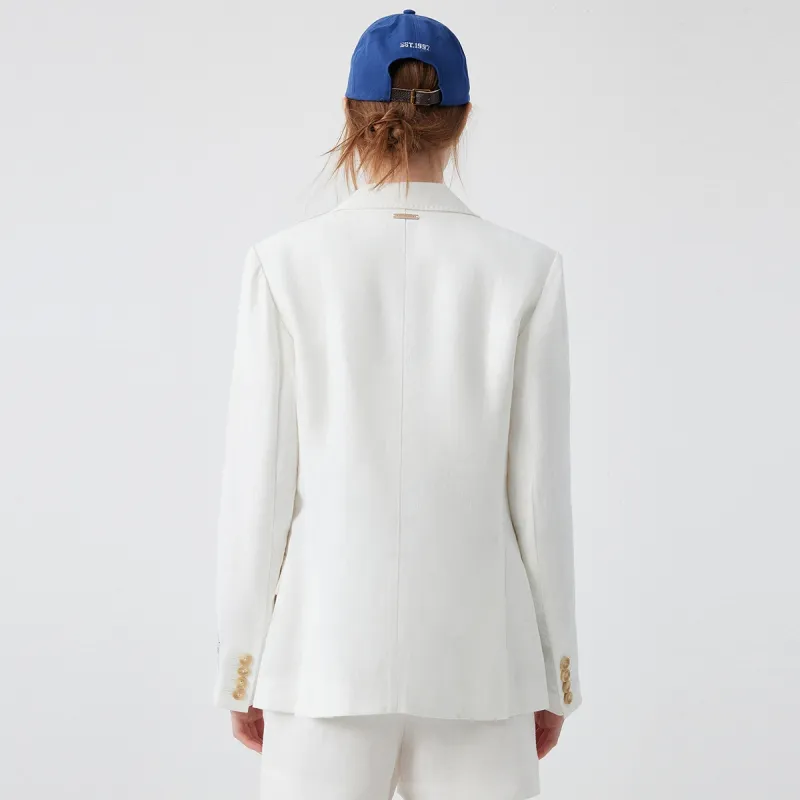 Teenie Weenie Business Suit Women's White-6
