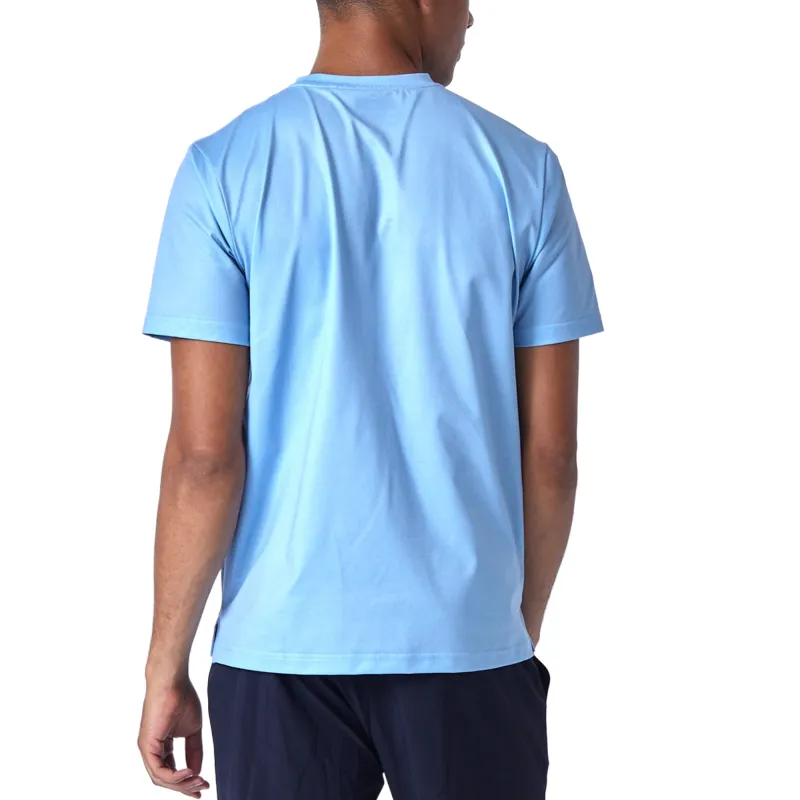 Kappa T Shirts Unisex Gray Blue-1