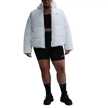 Nike Sportswear Classic Puffer Women's Therma FIT Loose Hooded Jacket Plus Size