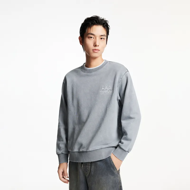 JACK JONES· Sweatshirt Men's Blue Gray-5
