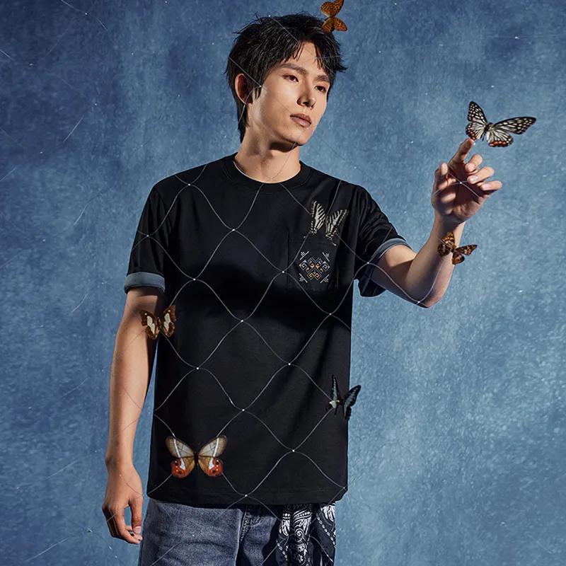 SEVEN T-Shirts Men Dark Blue-3