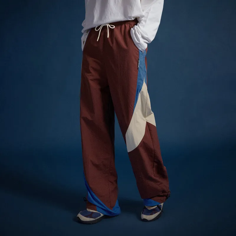 NO ONE ELSE Casual Pants Unisex Red Brown-2