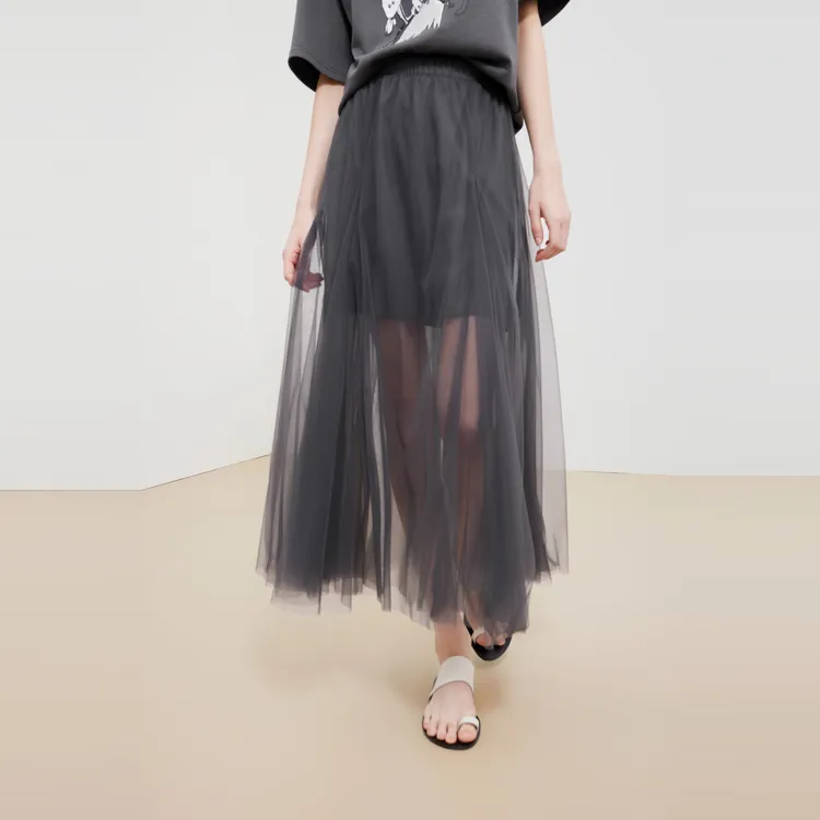 ELLE Fun Series Casual Long Skirt Women's-2