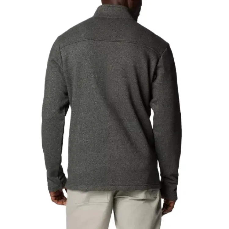 Columbia Great Hart Mountain Sweatshirt Men's Green Heather-1