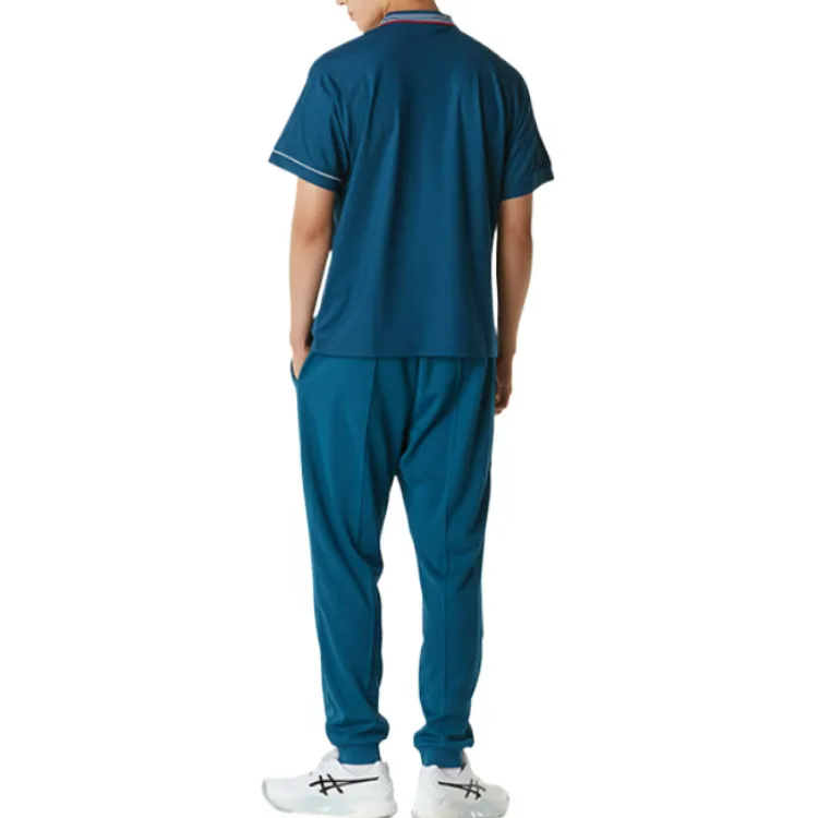 Asics Uni Knitted Sweatpants Men's Gray Blue-5