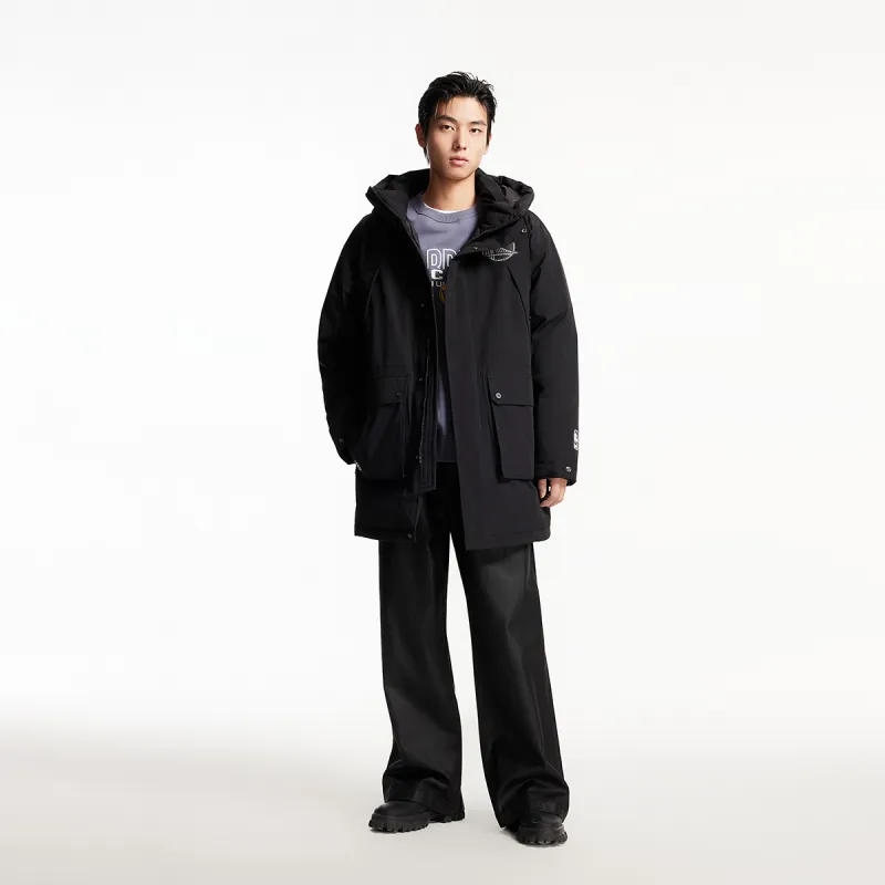 JACK JONES· x NBA Down Jacket Coat Men's Black-2