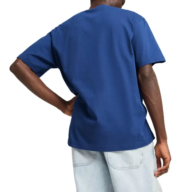 PUMA GRAPHICS Machine T Shirt Men's Blue-3