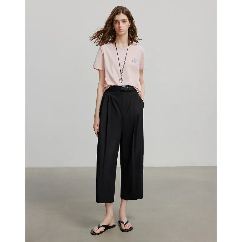 Initial Language Casual Pants Women's-3