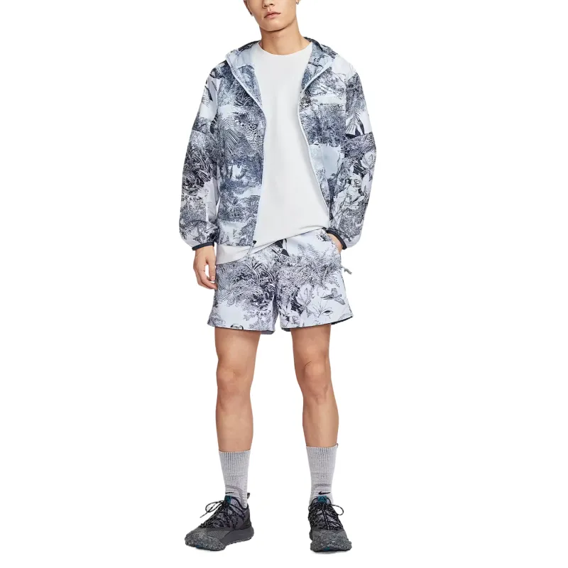 Nike Swoosh Casual Shorts Men's Soccer Gray-3