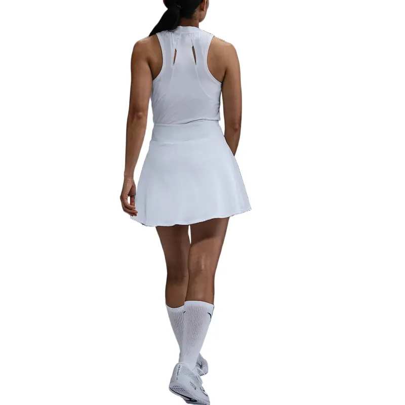 Nike CourtDri Fit Tennis Bottom Women's White Black-4