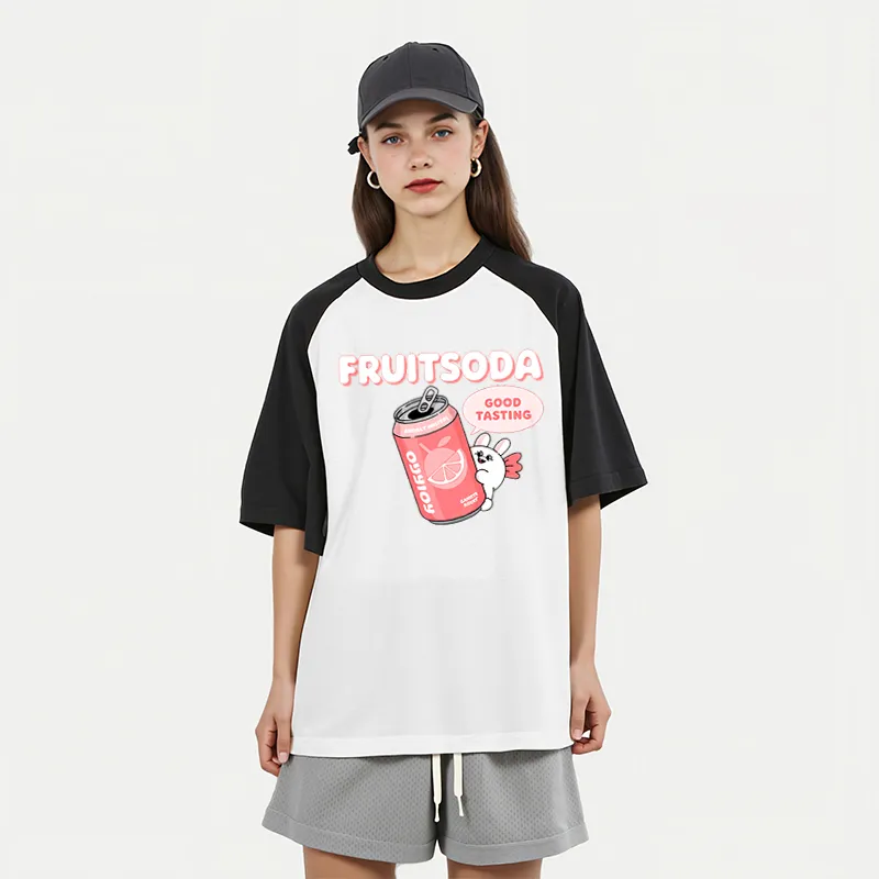 FAIRWHALE Raglan Sleeve T Shirt Women's-6