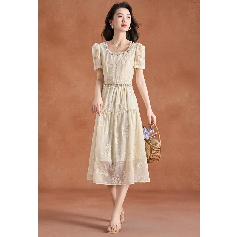 Mylan Short Sleeved Dress Women's-5