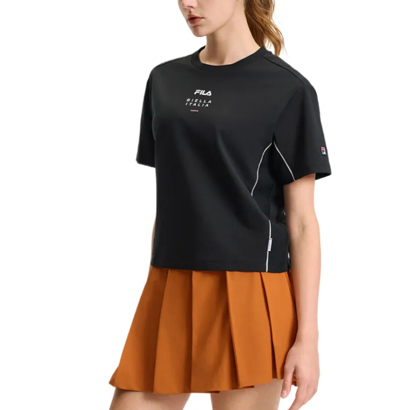 FILA Regular T Shirt Women's Black-2