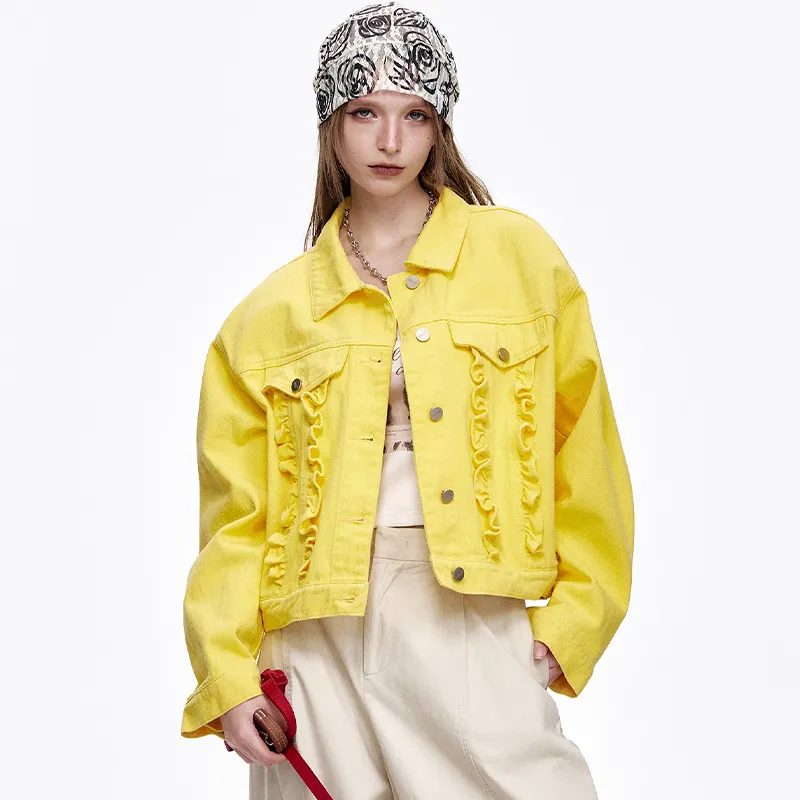 ELF SACK Denim Jackets Women's-2