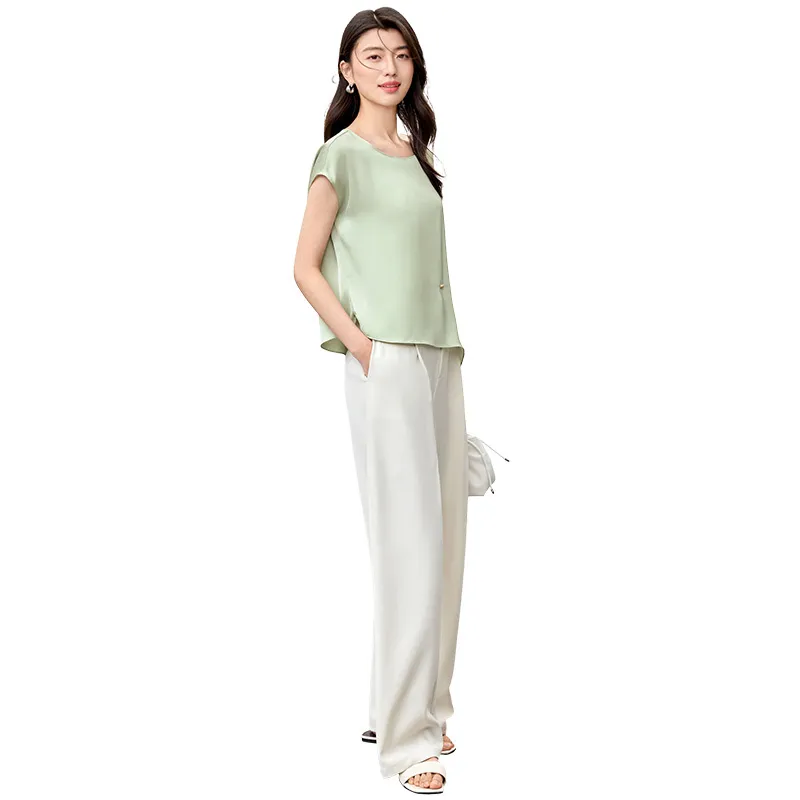 SENTUBILA Chiffon Shirt Women's-11