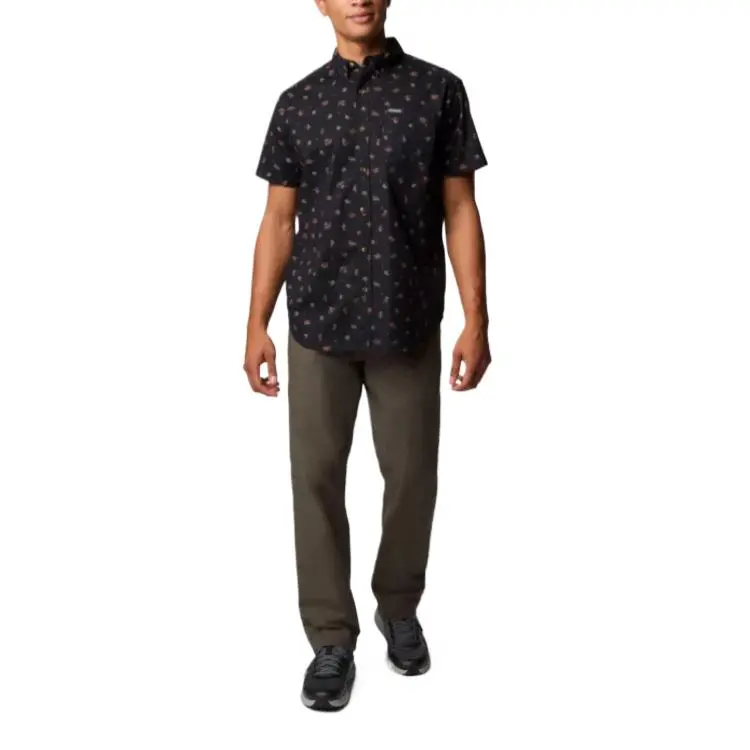 Columbia Rapid Rivers™ Shirt Men's Black Wilderness-3