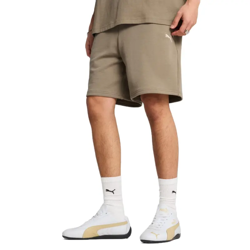 PUMA ESSRELAXED Casual Shorts Men's Velour Moss Green-2