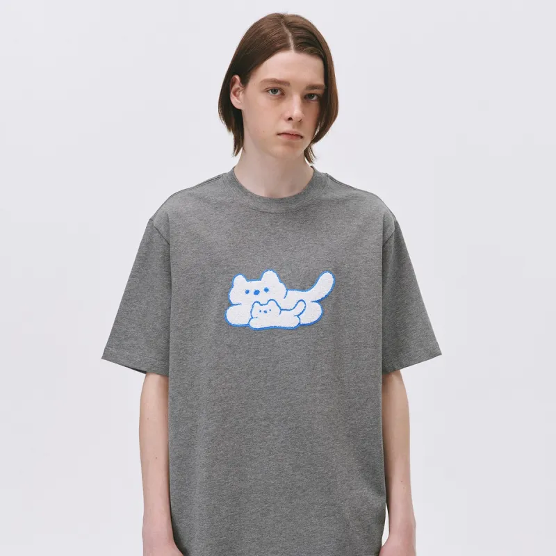 MYSAMESAME T Shirt Unisex Dark Gray-2