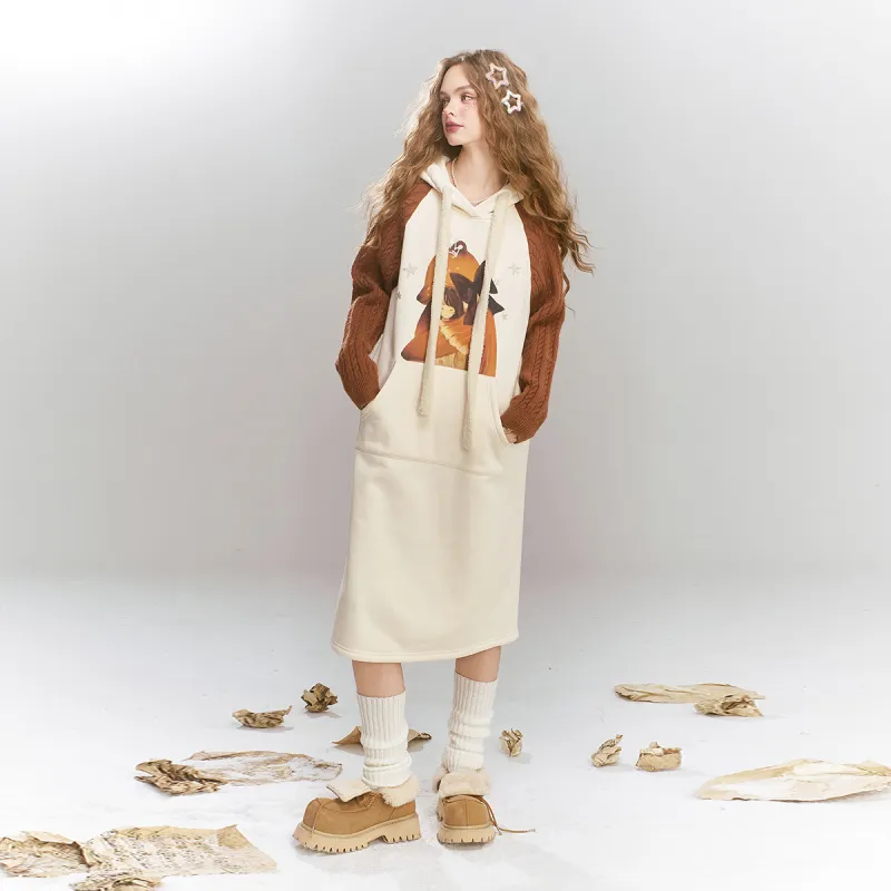 ELF SACK Long Sleeved Dress Women's-10
