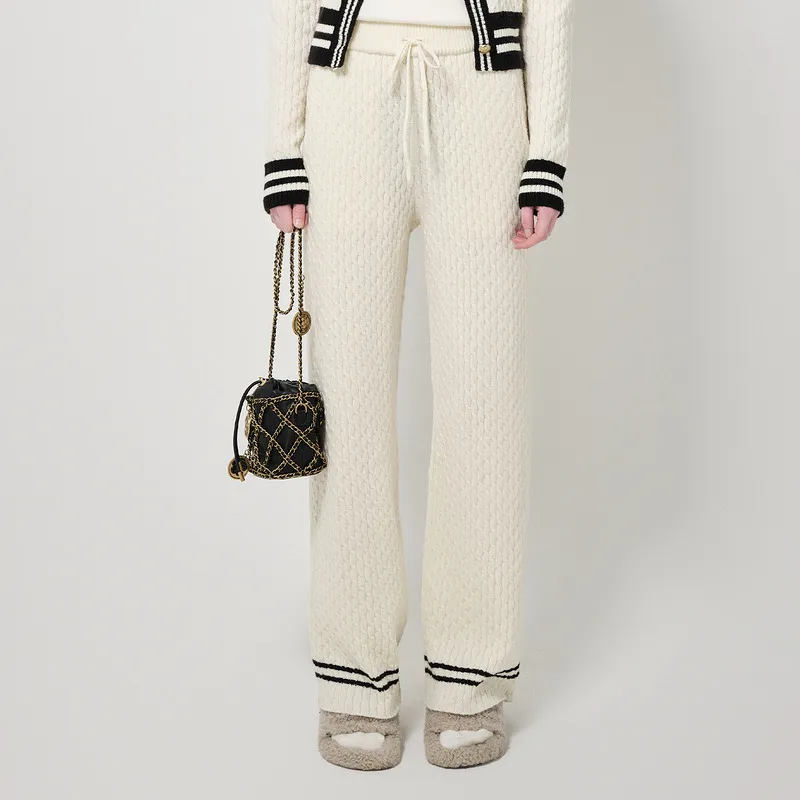 D'zzit Casual Pants Women's White-2