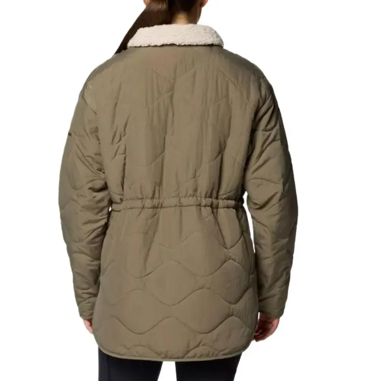 Columbia Birchwood Quilted Omni-Shield™ Jacket Women's Stone Green-1
