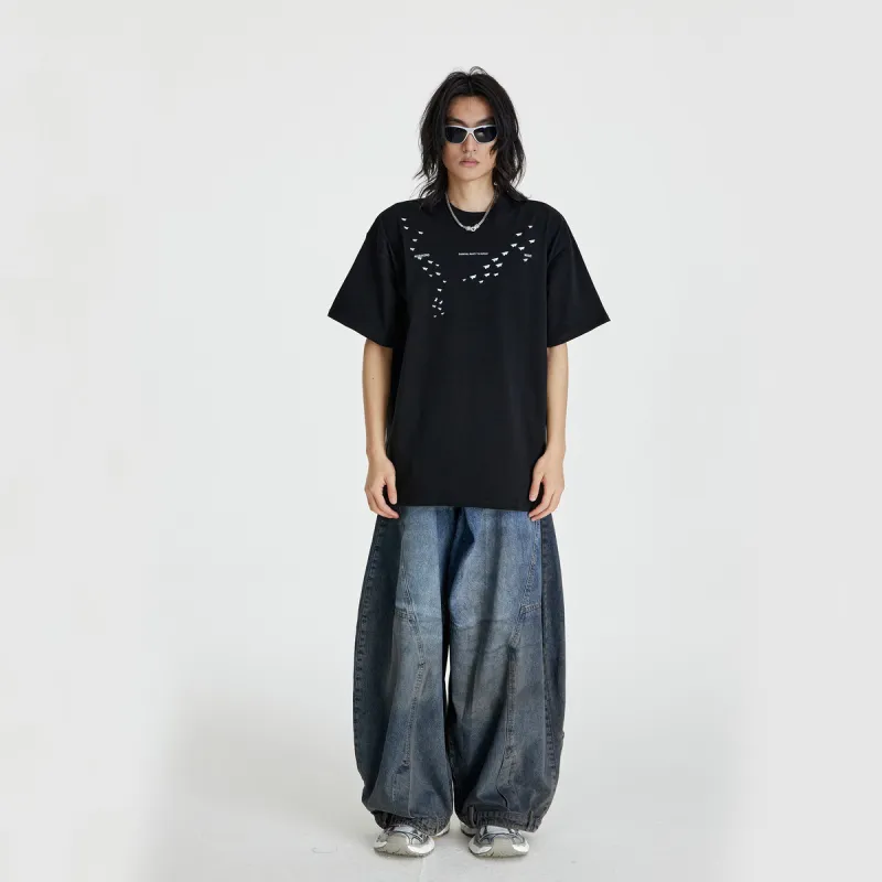 RUIZENLUO T Shirts Unisex Black-4