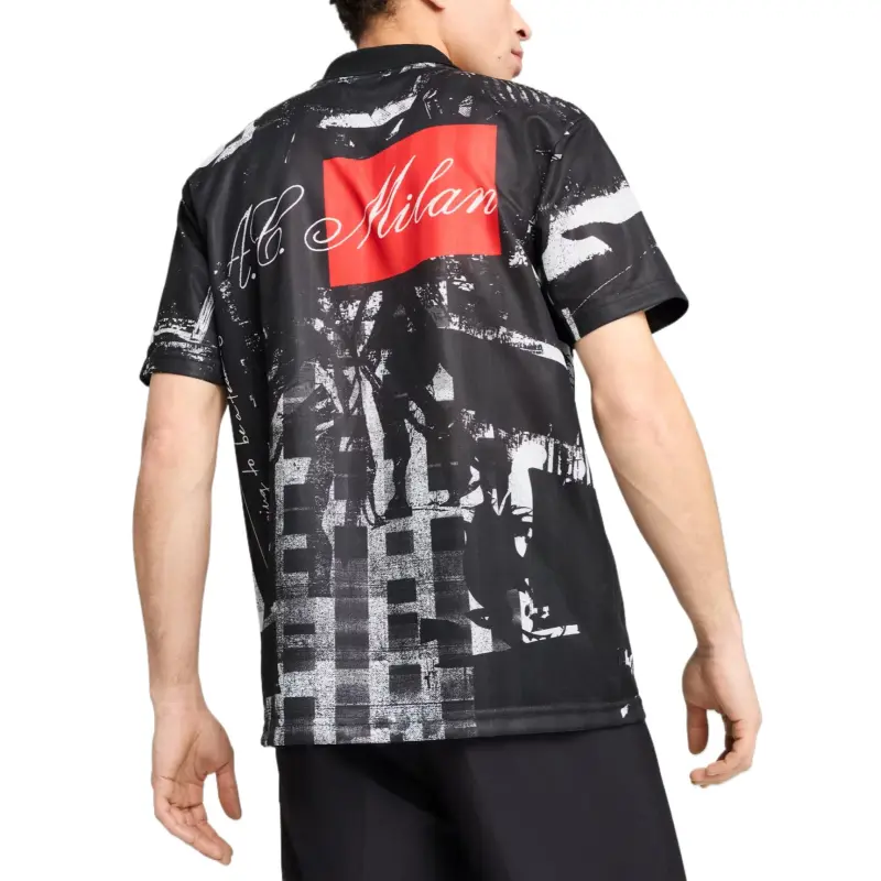 PUMA AC Milan FtblNrgyRETRO Soccer Jerseys Men's Red-3
