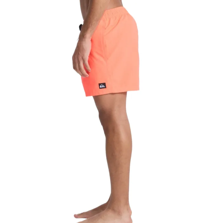Quiksilver Everyday Solid Volley Beach Shorts Men's Orange-3