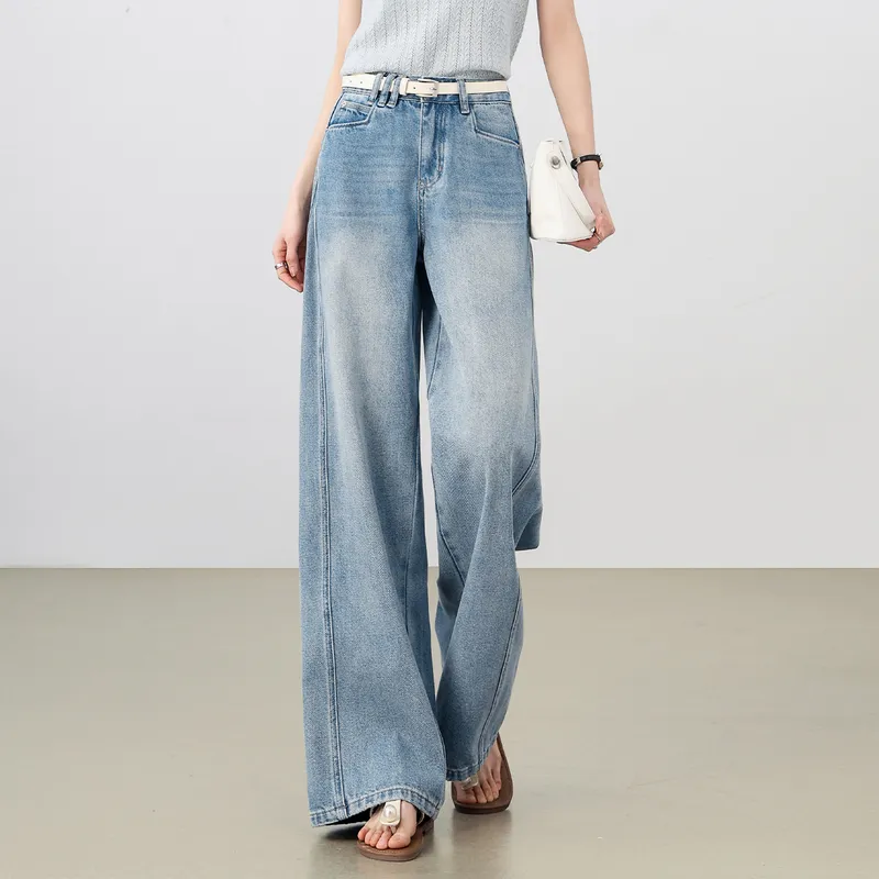 SENTUBILA Jeans Women's Clearwater Blue-6